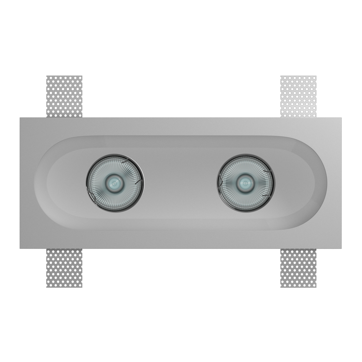 Встраиваемые в потолок VS-021 — гипсовый светильник SVETRAIL